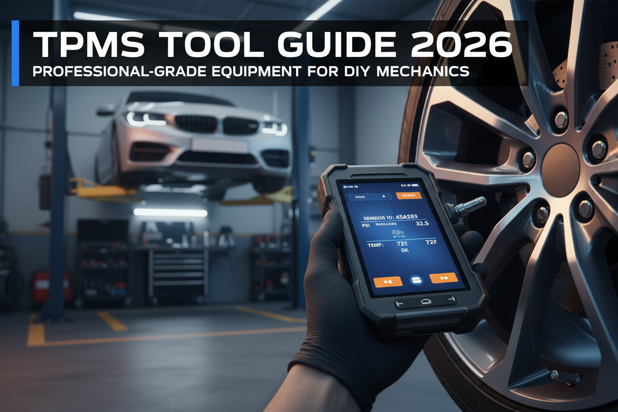 TPMS tool guide: activation, relearn, programming and diagnosis