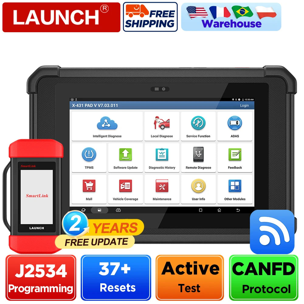 Launch X431 Bidirectional Diagnostic Scanner