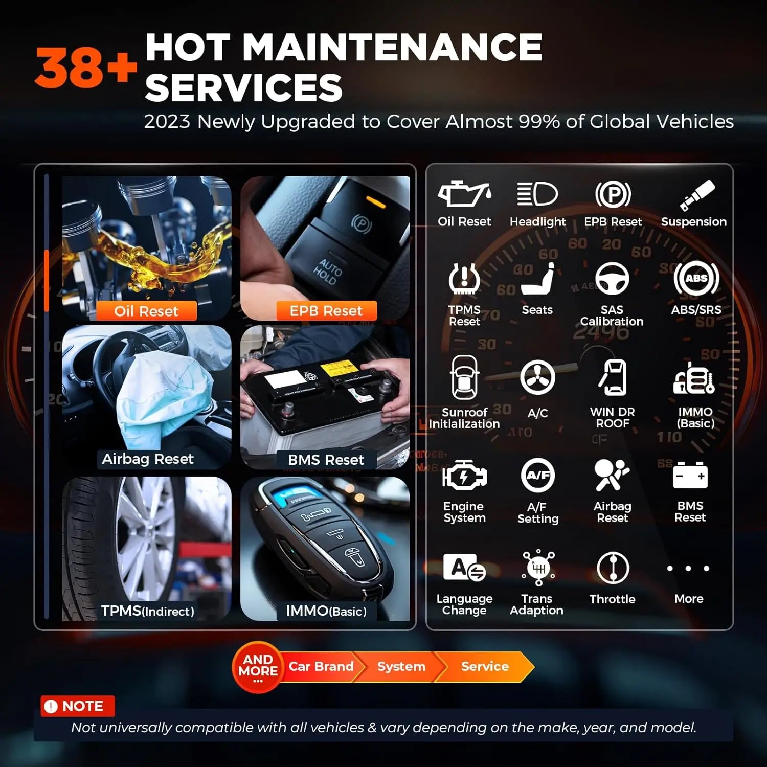 OTOFIX D1 LITE OBD2 Scanner Car Diagnostic Tool Bluetooth Wireless Bi-Directional Control OBD Automotive Scan Tool Active Test Blackbox Automotive Diagnostics