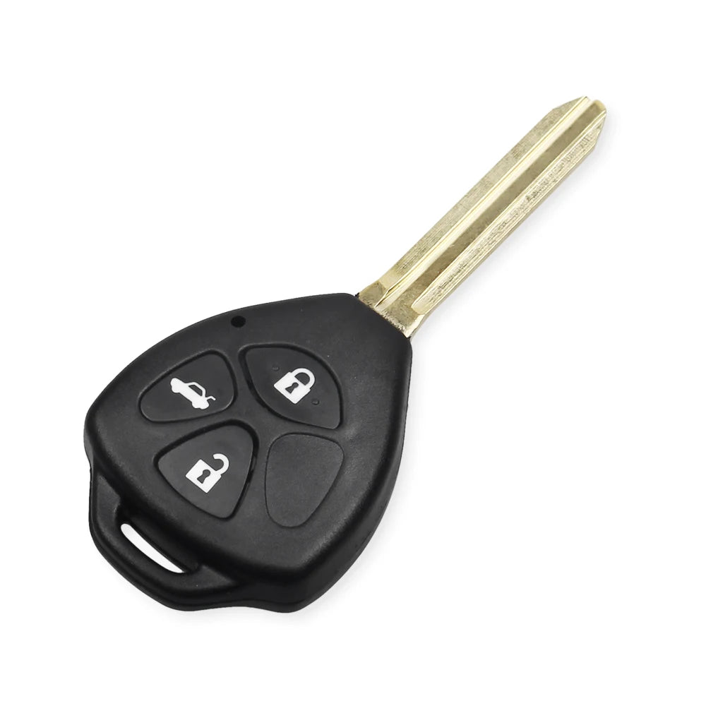 KEYYOU 2/3/4 Buttons Remote Car Key Case Shell FOB For Toyota Camry RAV4 Yaris Prado Tarago Corolla REIZ Crown Avalon Venza Blackbox Automotive Diagnostics
