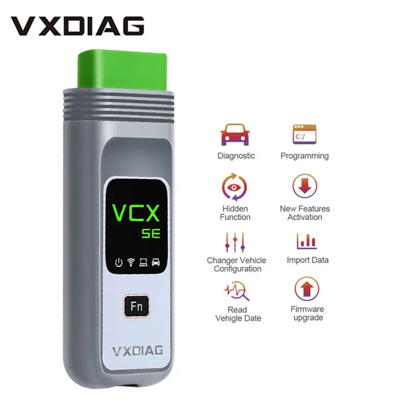 VXDIAG VCX Nano Pro Diagnostic Tool with 3 Free Car Software For GM/Ford/Mazda/VW/Audi/Honda/Toyota/JLR/Subaru Blackbox Automotive Diagnostics