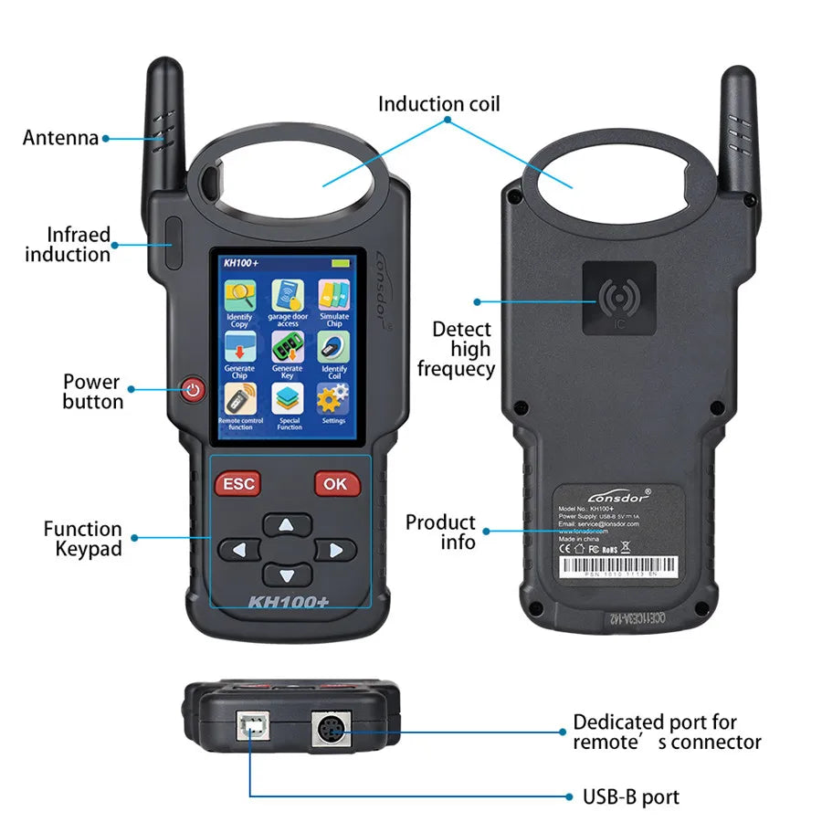 Lonsdor KH100 Remote Key — image 2
