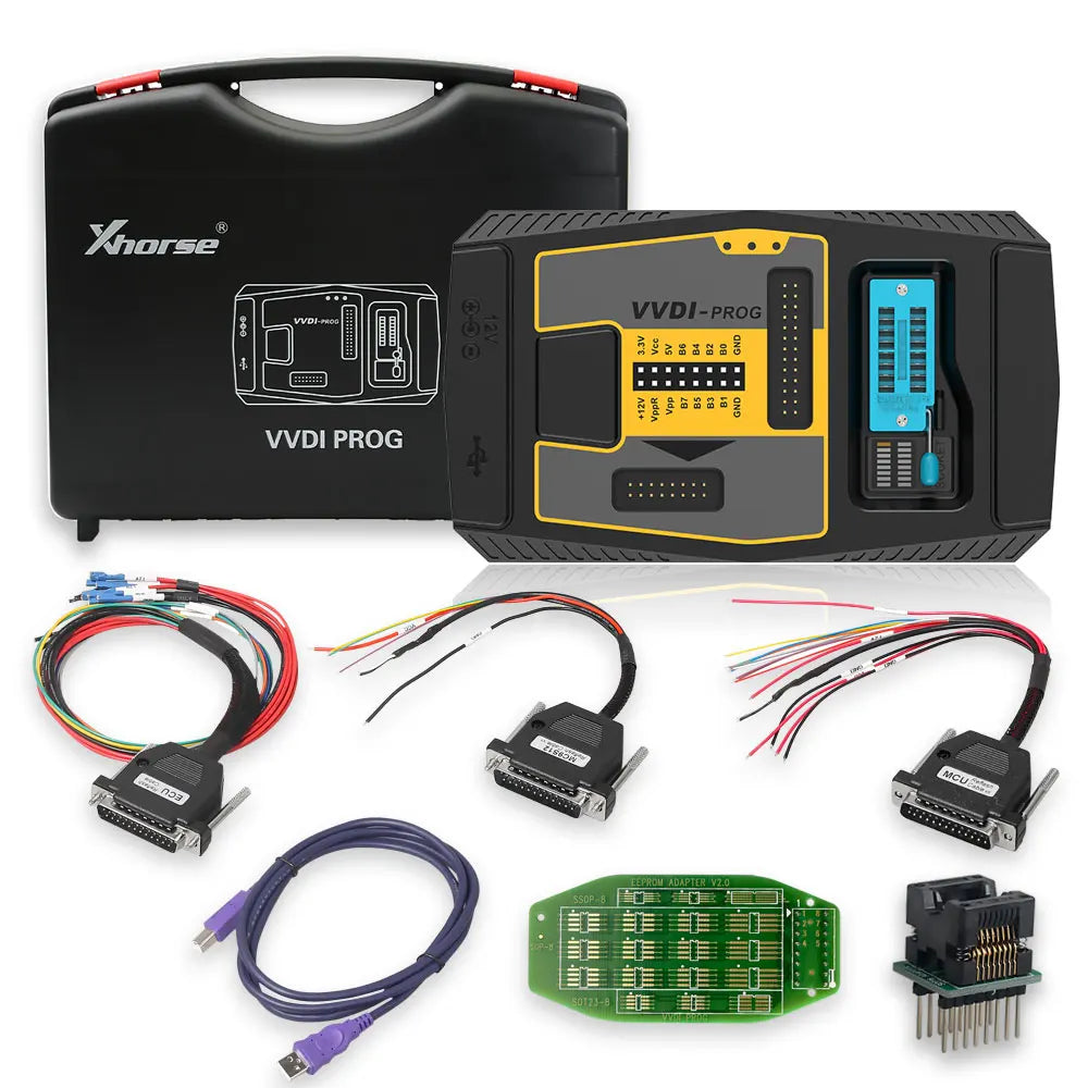 V5.3.8 Xhorse VVDI PROG Programmer Multi-Language Read/Write ECU MCU IMMO EEPROM Blackbox Automotive Diagnostics