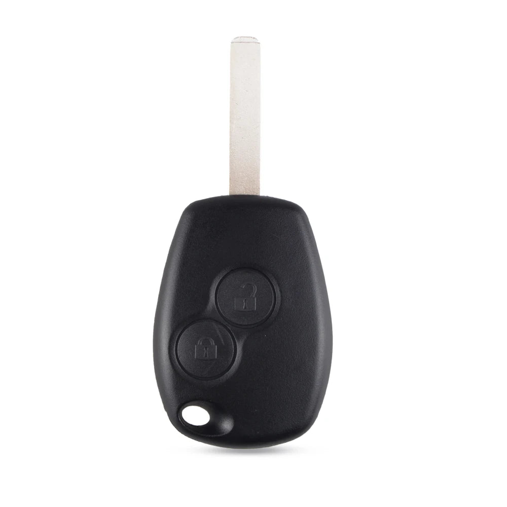 KEYYOU New Replacement 2 Button Key Fob Remote Shell Case Uncut Blade For Renault Modus Clio 3 Twingo Blackbox Automotive Diagnostics