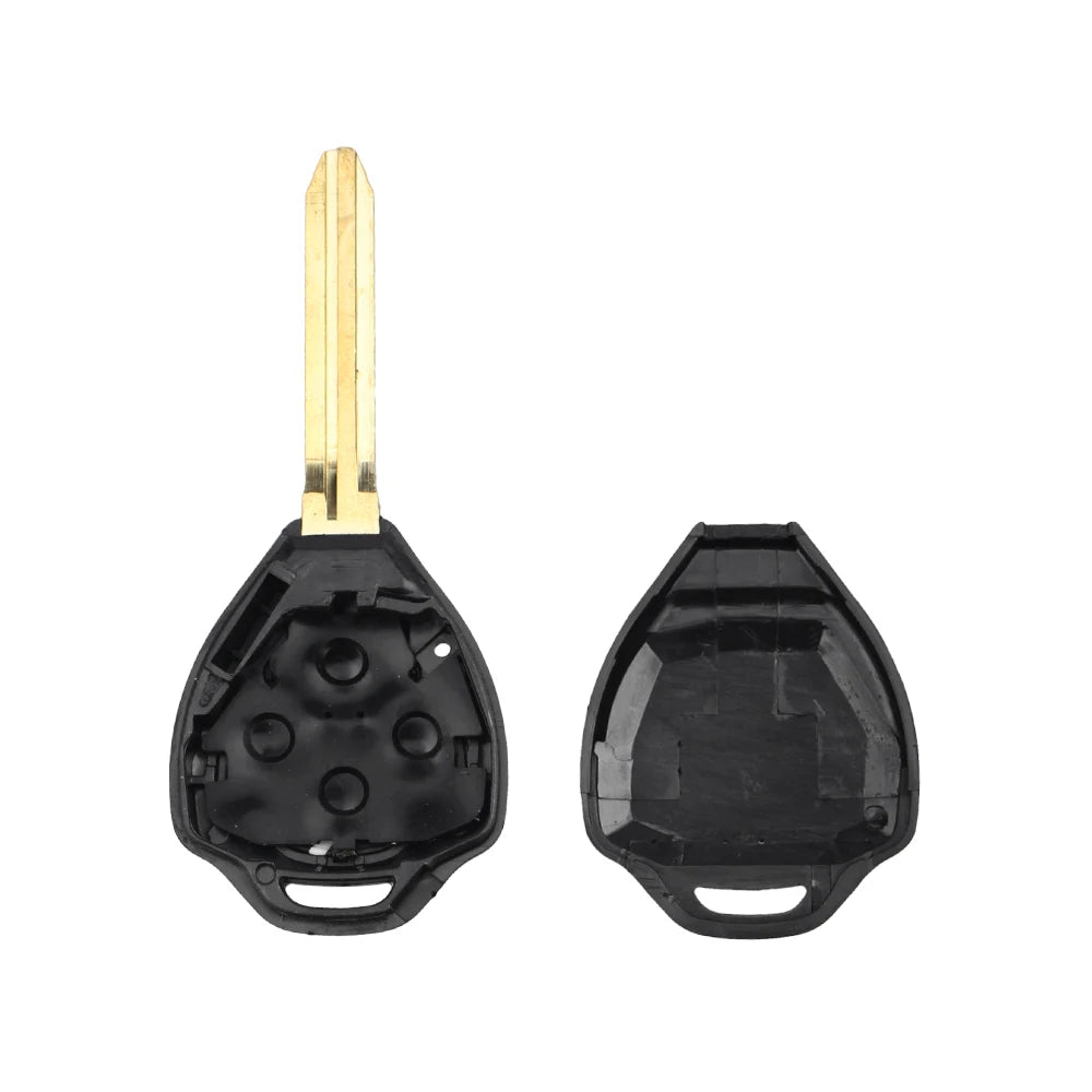 KEYYOU 2/3/4 Buttons Remote Car Key Case Shell FOB For Toyota Camry RAV4 Yaris Prado Tarago Corolla REIZ Crown Avalon Venza Blackbox Automotive Diagnostics