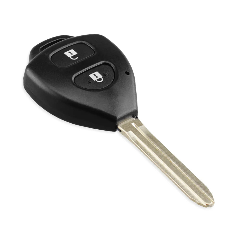 KEYYOU 2/3/4 Buttons Remote Car Key Case Shell FOB For Toyota Camry RAV4 Yaris Prado Tarago Corolla REIZ Crown Avalon Venza Blackbox Automotive Diagnostics