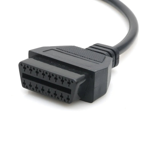 17 To 16 Pin OBD2 Adapters Automobile OBD Connectors Diagnostic Tools ELM327 Extension Cable For Mazda Blackbox Automotive Diagnostics