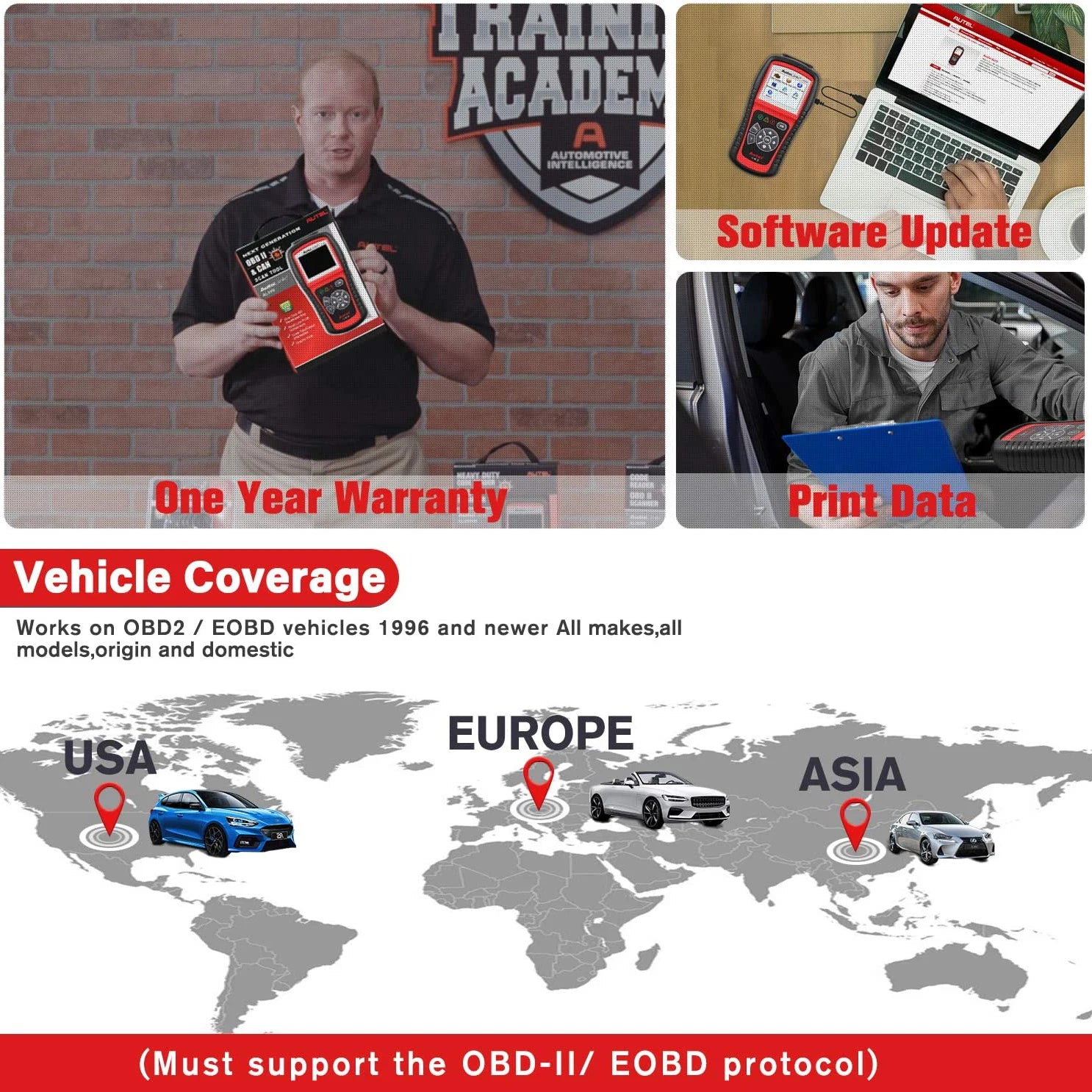 Autel AL519 Automotive Diagnostic Scanner — image 5