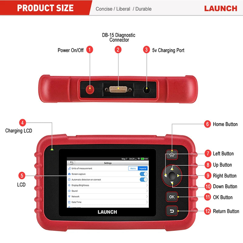 Launch OBD2 Code Reader