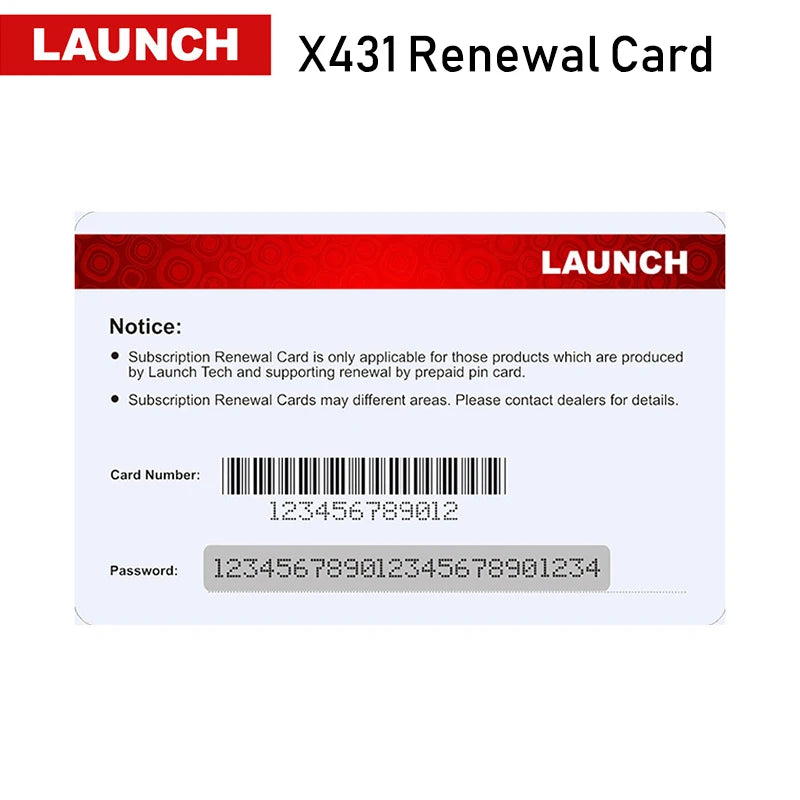 Launch X431 Software Update Service
