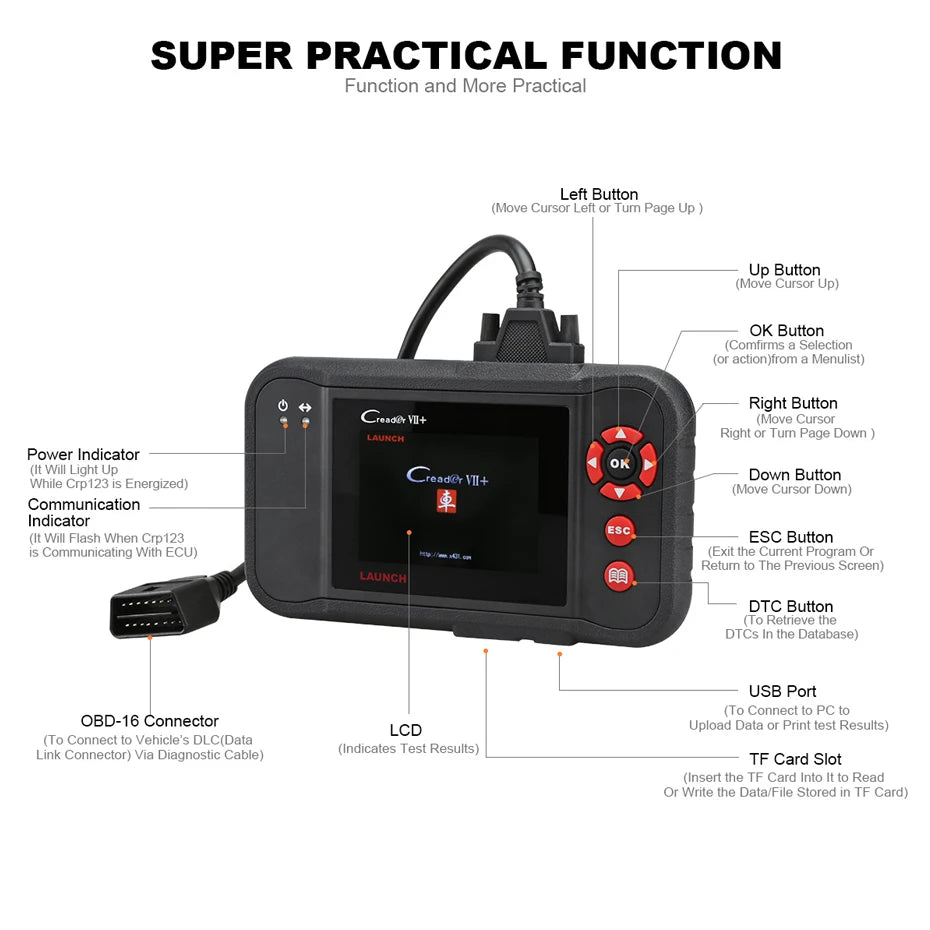 Launch Automotive Diagnostic Scanner