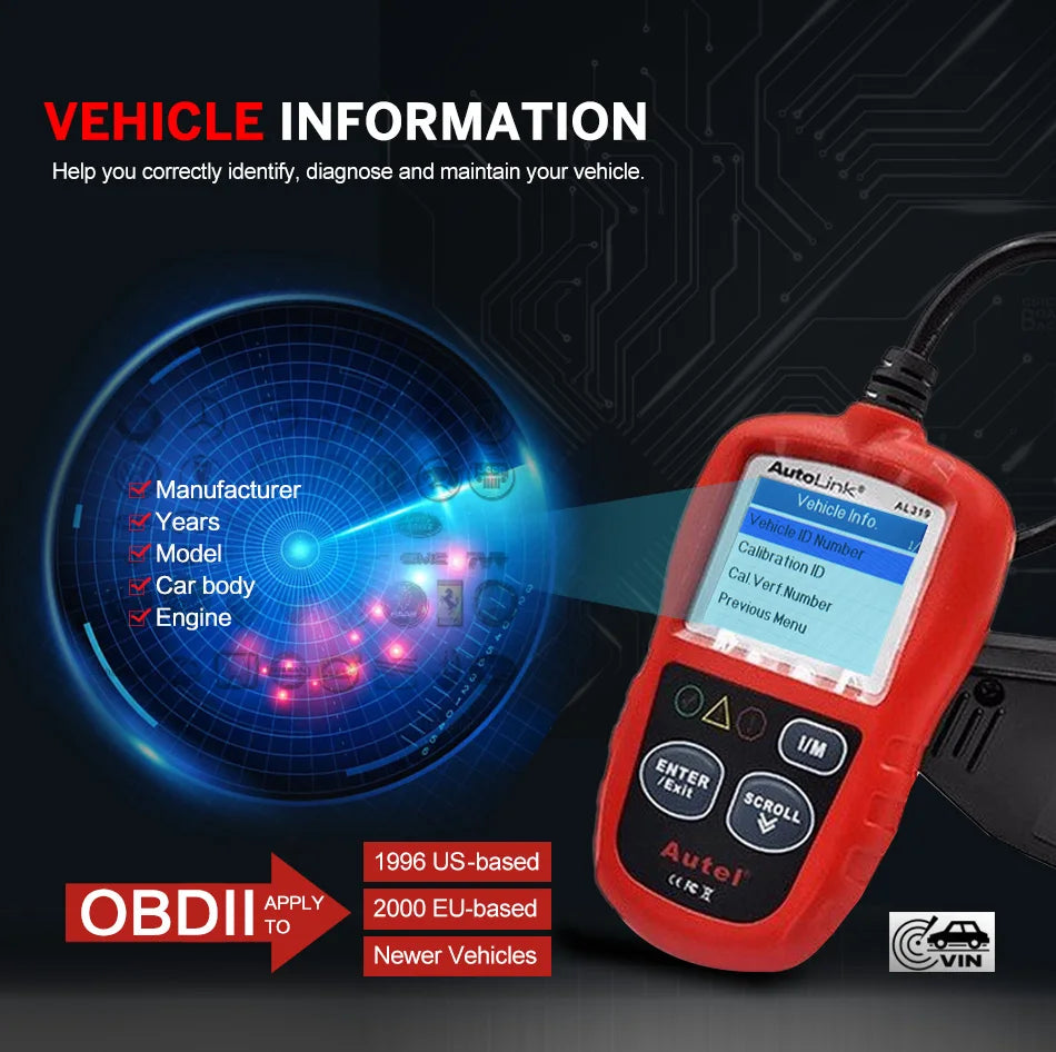 Autel OBD2 Code Reader