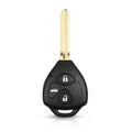 KEYYOU 2/3/4 Buttons Remote Car Key Case Shell FOB For Toyota Camry RAV4 Yaris Prado Tarago Corolla REIZ Crown Avalon Venza Blackbox Automotive Diagnostics