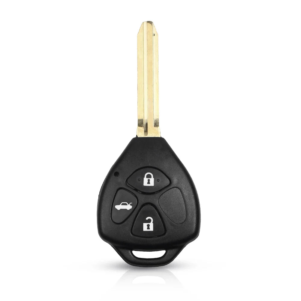 KEYYOU 2/3/4 Buttons Remote Car Key Case Shell FOB For Toyota Camry RAV4 Yaris Prado Tarago Corolla REIZ Crown Avalon Venza Blackbox Automotive Diagnostics