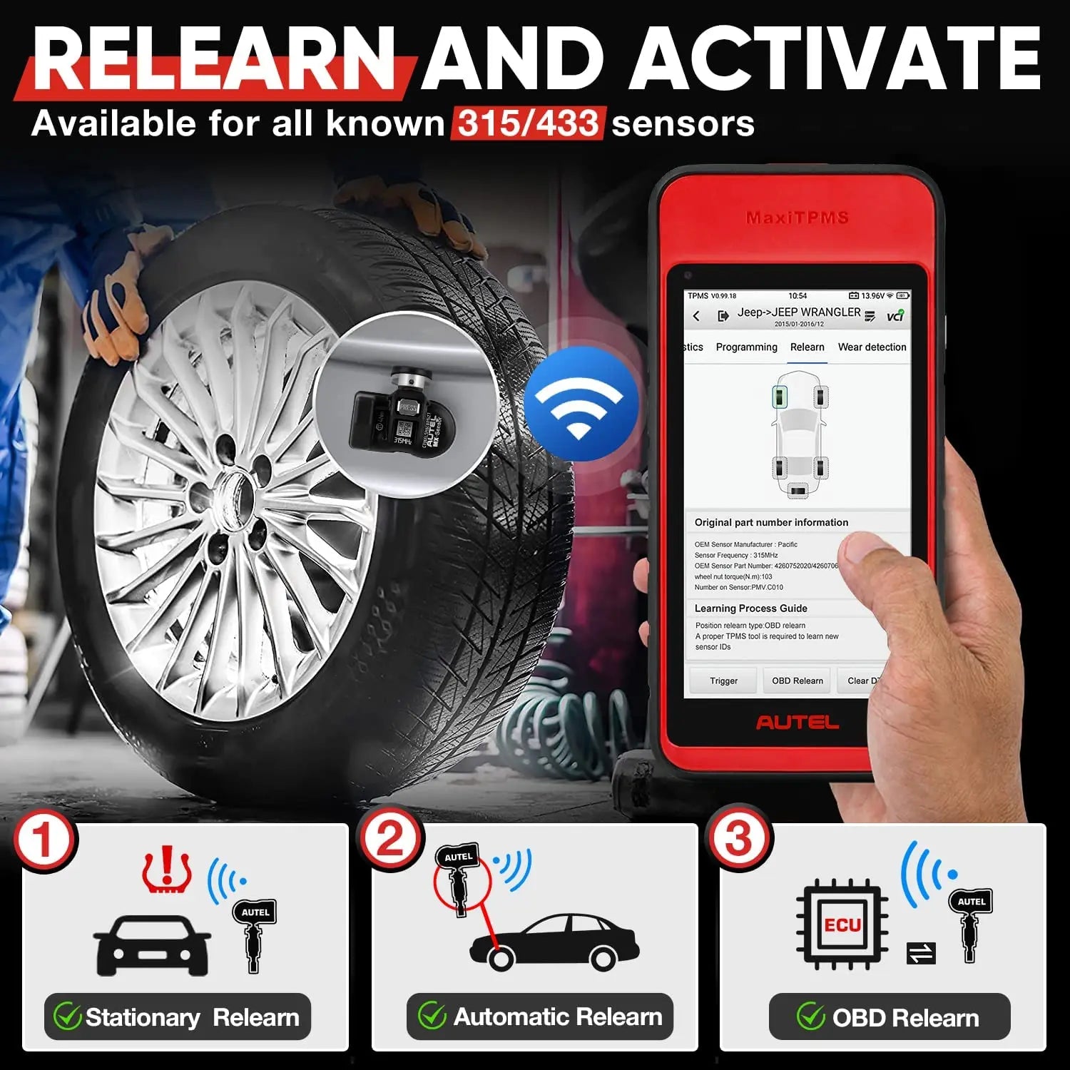 Autel ITS600E TPMS Sensor — image 3