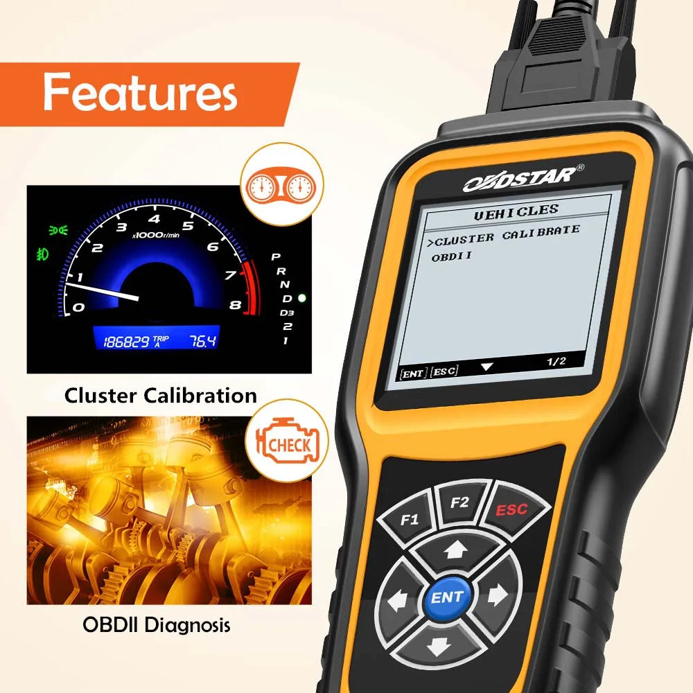 OBDSTAR X300M Special for Adjustment Tool and OBDII Contact Us for Exact Car list Before Ordering Blackbox Automotive Diagnostics