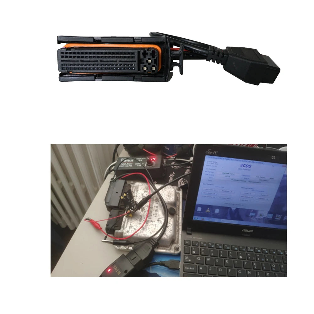 81 Pin ME7 ECU Diagnostic Tools OBD Adapter Automobile OBD2 Extension Cable For VAG Group Petrol Vehicles Blackbox Automotive Diagnostics