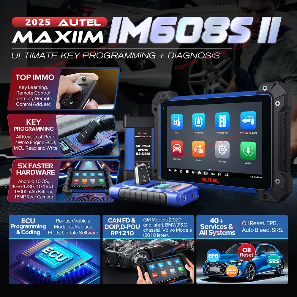 Autel IM608S II Automotive Key Programmer — image 3