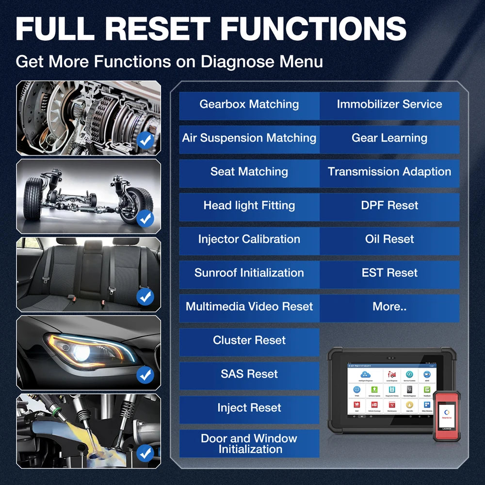 Launch X431 Bidirectional Diagnostic Scanner