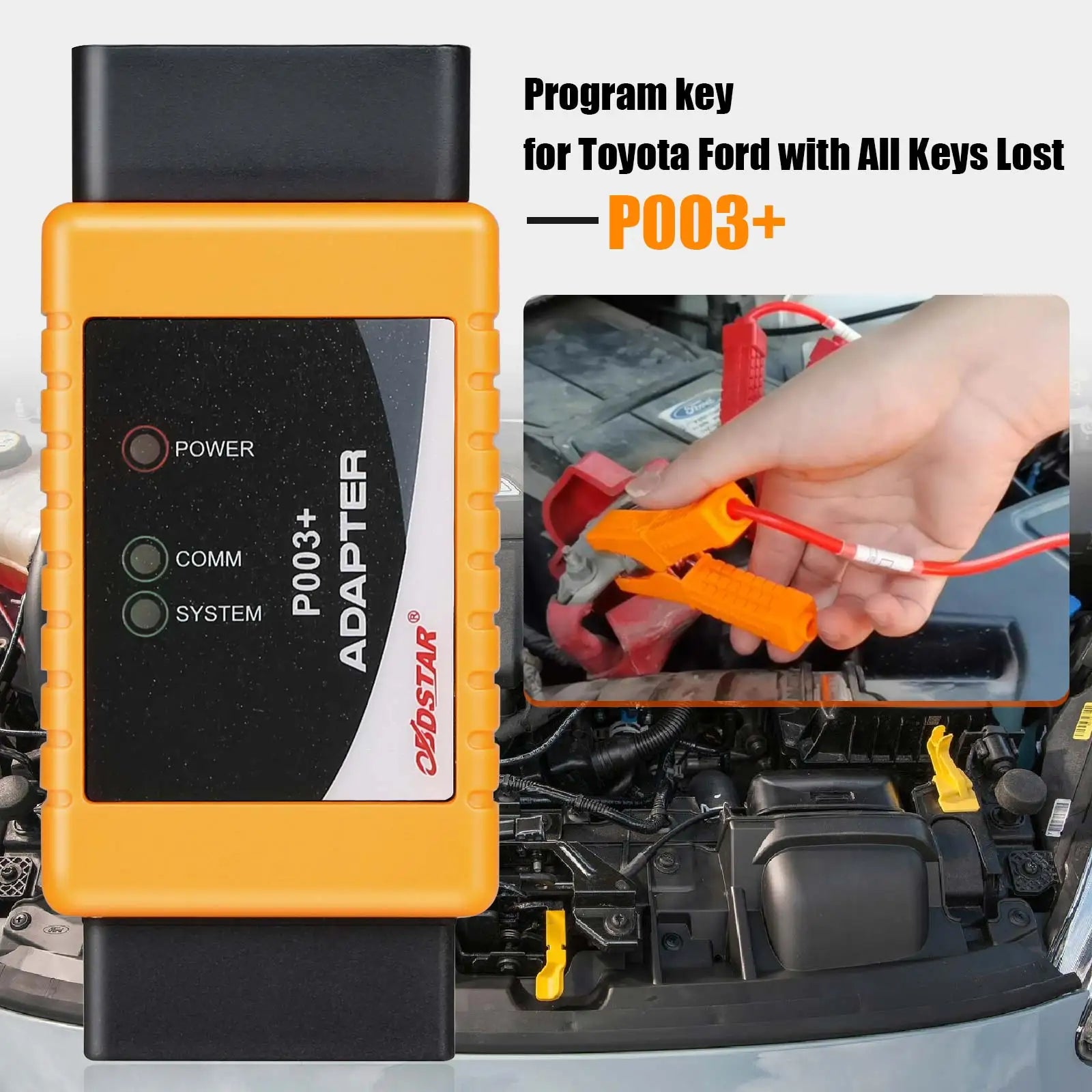OBDSTAR A8 Diagnostic Adapter Cable — Toyota/Ford — image 2