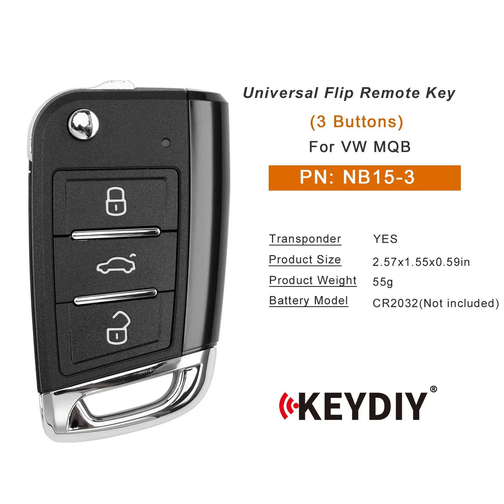 KEYDIY KD NB15-3 Remote Key — Volkswagen — image 4