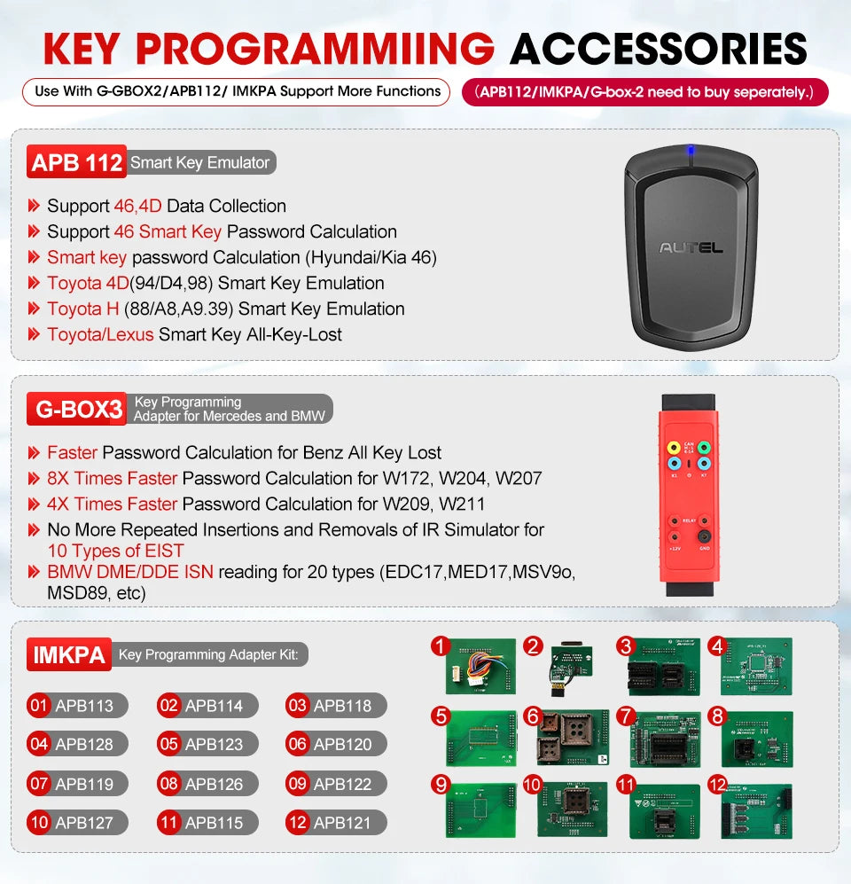 Autel MaxiIM IM508S Key Programmer and Immobilizer Tool
