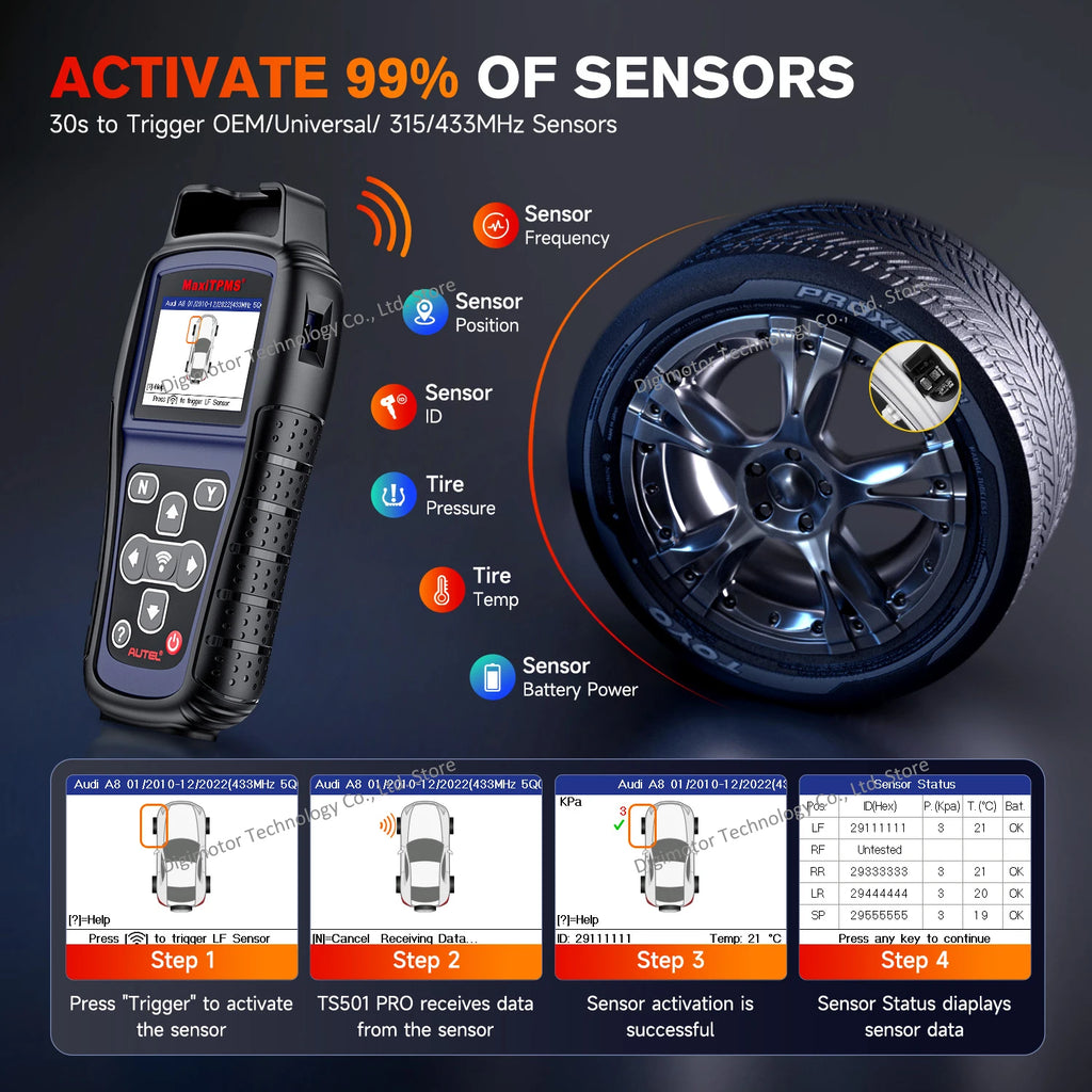 Autel TS501 Pro TPMS Sensor — image 6