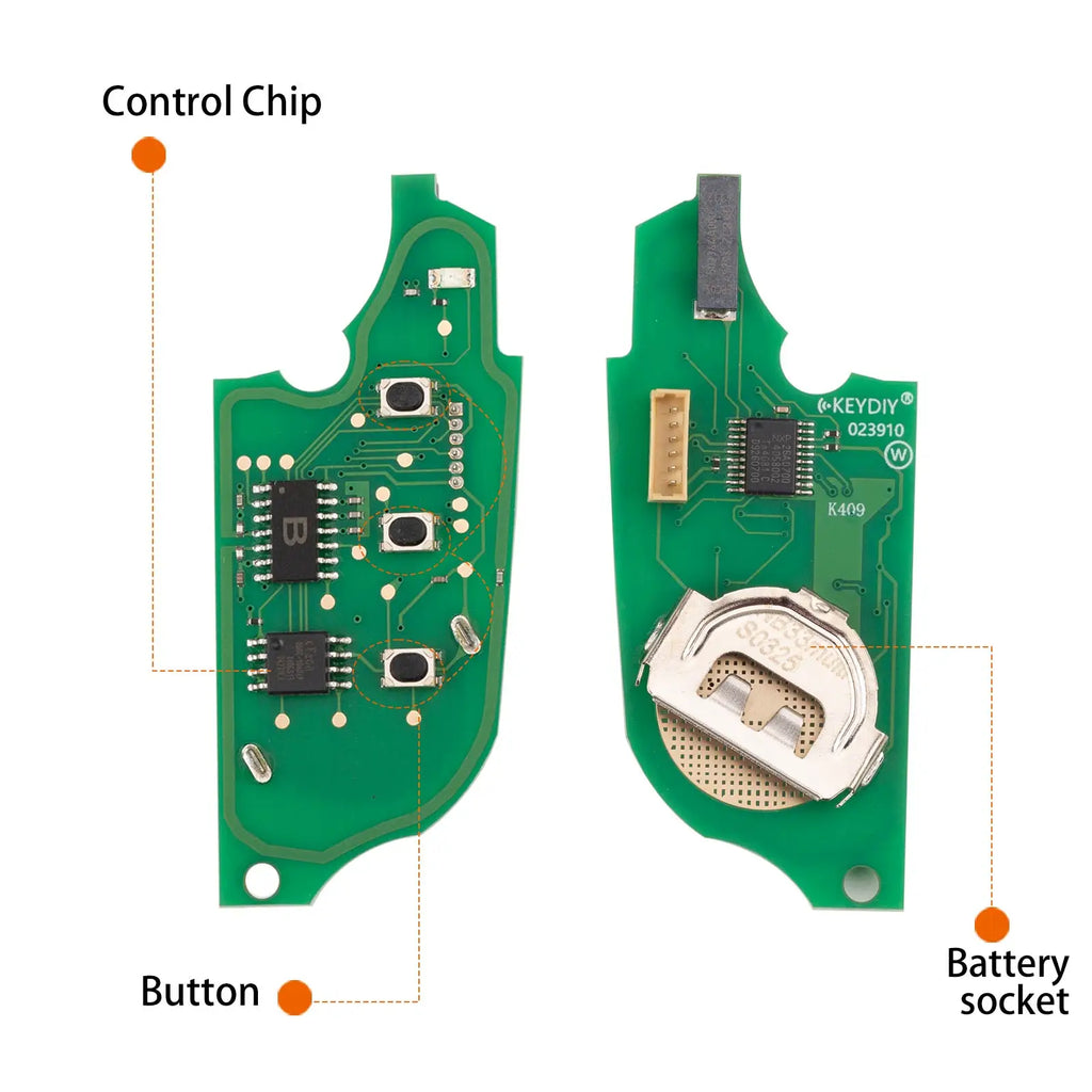 KEYDIY KD NB33-3 Remote Key — Volkswagen — image 3