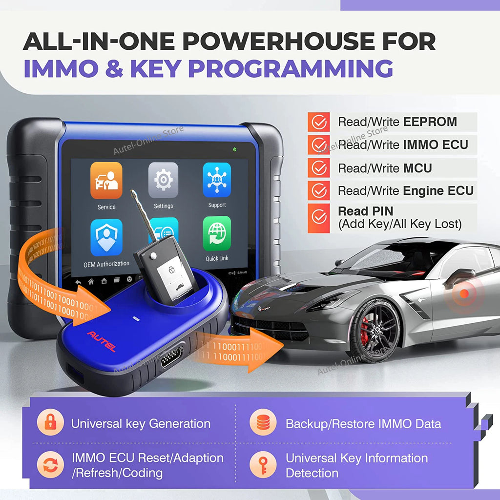 Autel MaxiIM IM508S Key Programmer and Immobilizer Tool