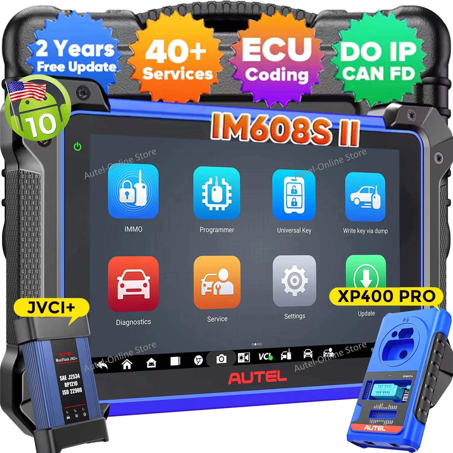 Autel MaxiIM IM608S II Key Programmer and Immobilizer Tool