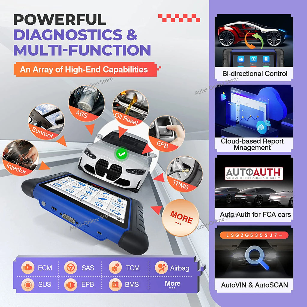 Autel MaxiIM IM508S Key Programmer and Immobilizer Tool