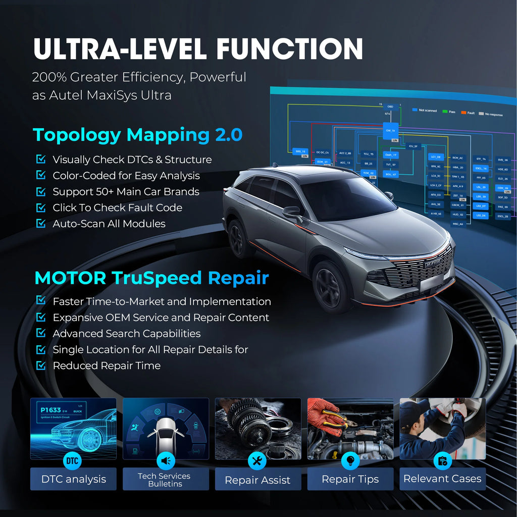 Autel MaxiCOM Ultra Bidirectional Diagnostic Scanner