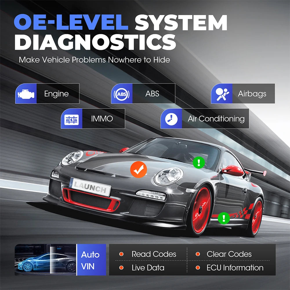 Launch X431 Bidirectional Diagnostic Scanner