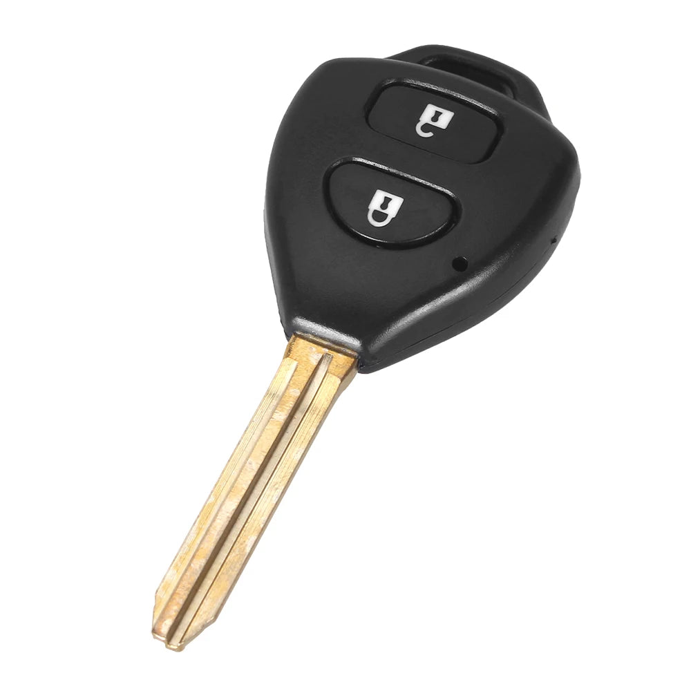 KEYYOU Uncut Replacement Plastic Remote Blank Keys For Toyota Camry 2007 2008 2009 2010 Avalon Corolla Matrix RAV4 Venza Yaris Blackbox Automotive Diagnostics