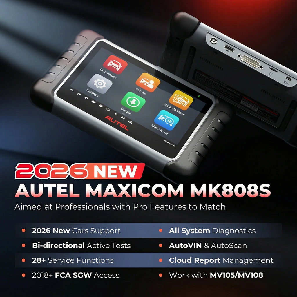 Autel MK808S Bidirectional Diagnostic Scanner