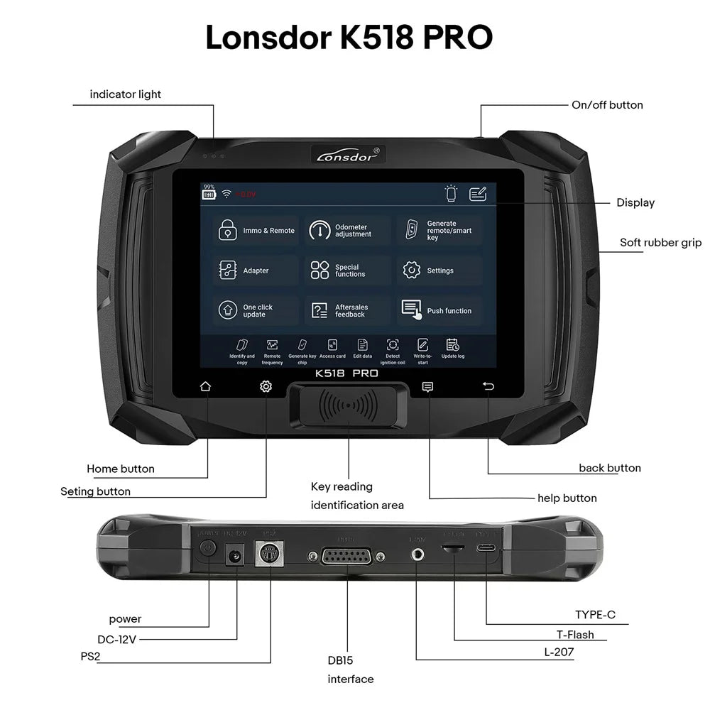 Lonsdor K518 Pro Automotive Key Programmer — image 5