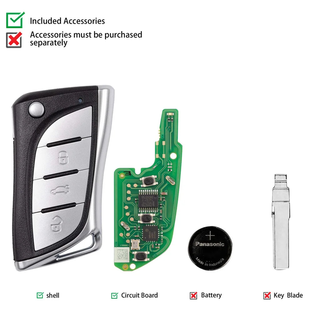 Xhorse XNLEX0EN Remote Key — image 6