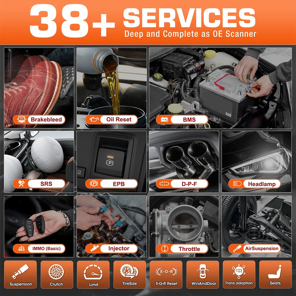 Autel MK808BT PRO Bidirectional Diagnostic Scanner