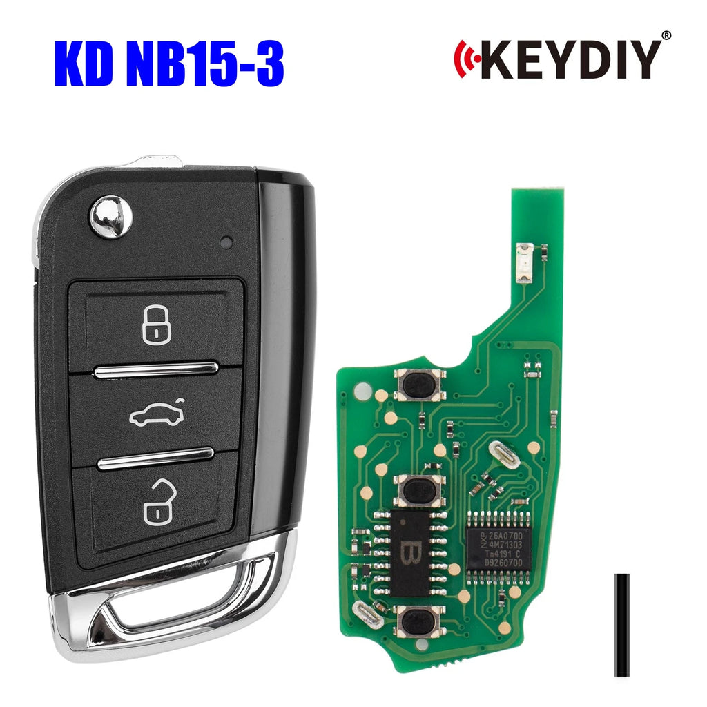 KEYDIY KD NB15-3 Remote Key — Volkswagen