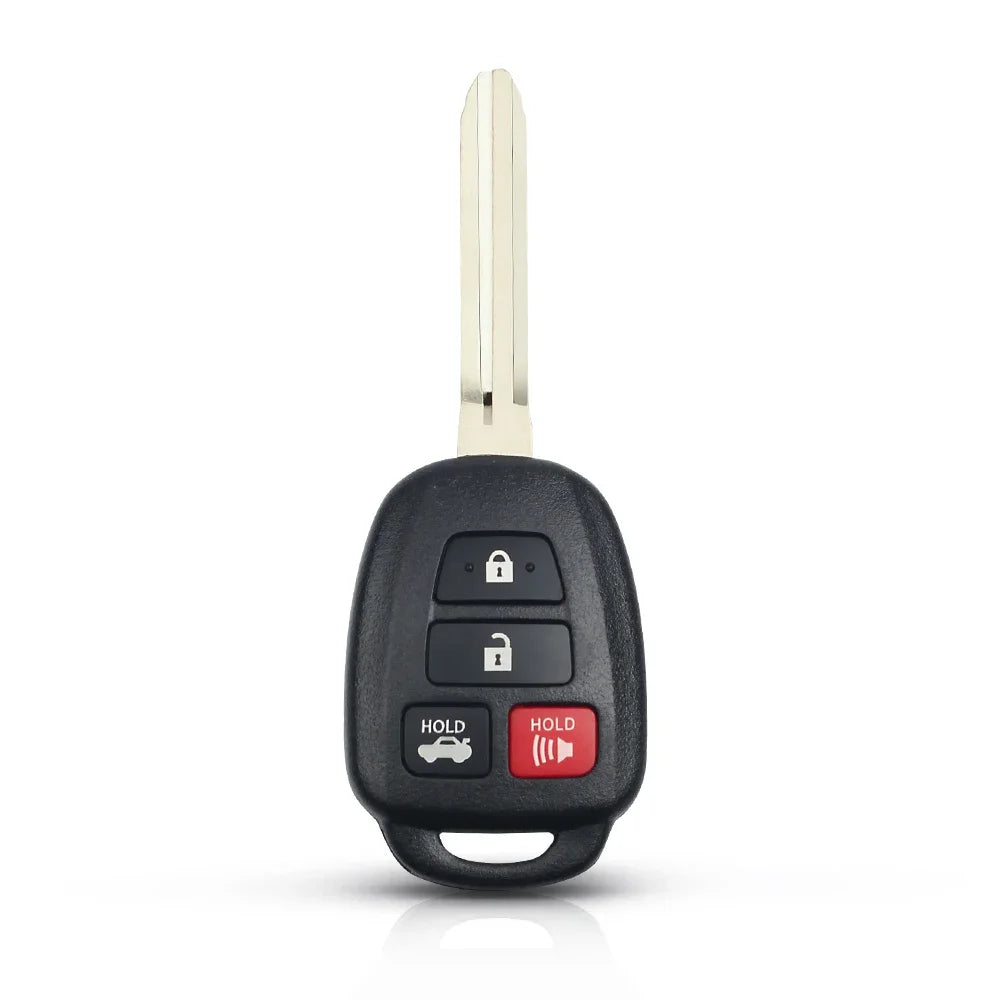 KEYYOU 2/4 Buttons Remote Car Key Shell Case Fob For Toyota CAMRY Corolla Reiz New Vios RAV4 Crown Key Blackbox Automotive Diagnostics