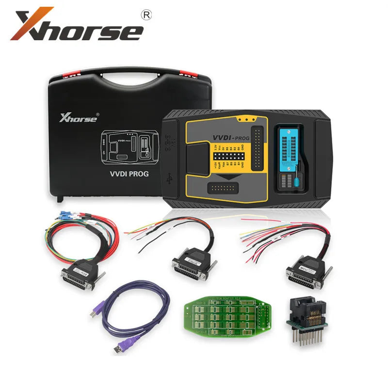 V5.3.8 Xhorse VVDI PROG Programmer Multi-Language Read/Write ECU MCU IMMO EEPROM Blackbox Automotive Diagnostics