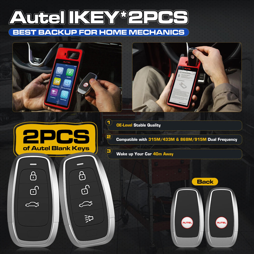 Autel MaxiIM KM100X Key Programmer and Immobilizer Tool