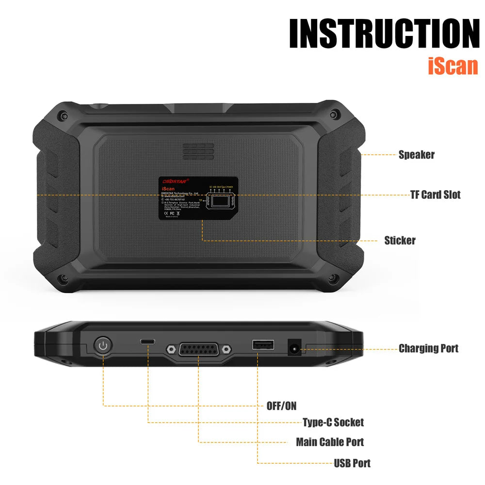 OBDSTAR iScan for DUCATI Motorcycle Diagnostic Scanner Blackbox Automotive Diagnostics