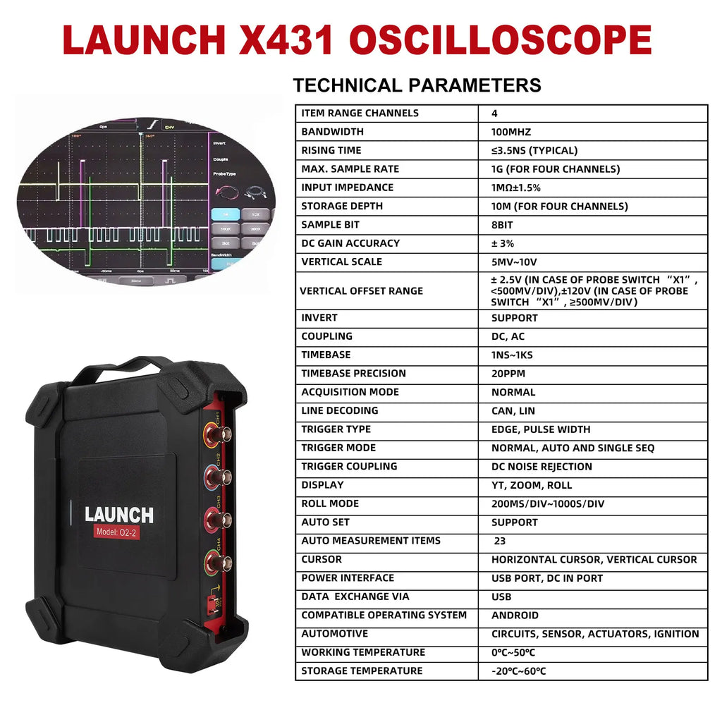 Launch Automotive Diagnostic Scanner