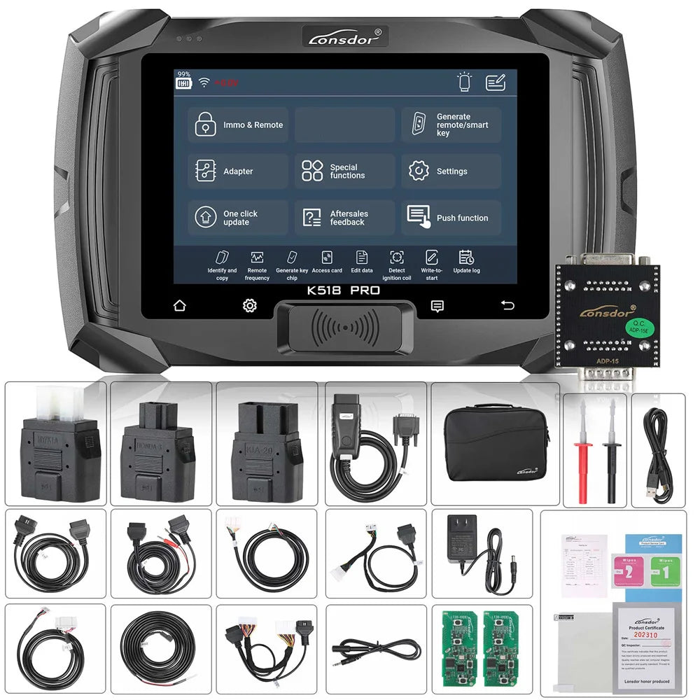 Lonsdor K518 PRO Full Version Key Programmer with Built-in for GM CAN FD for Toyota Emulator Blackbox Automotive Diagnostics