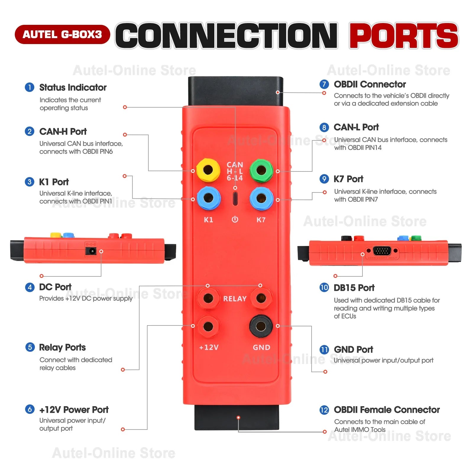 Autel KM100 Key Programmer and Immobilizer Tool