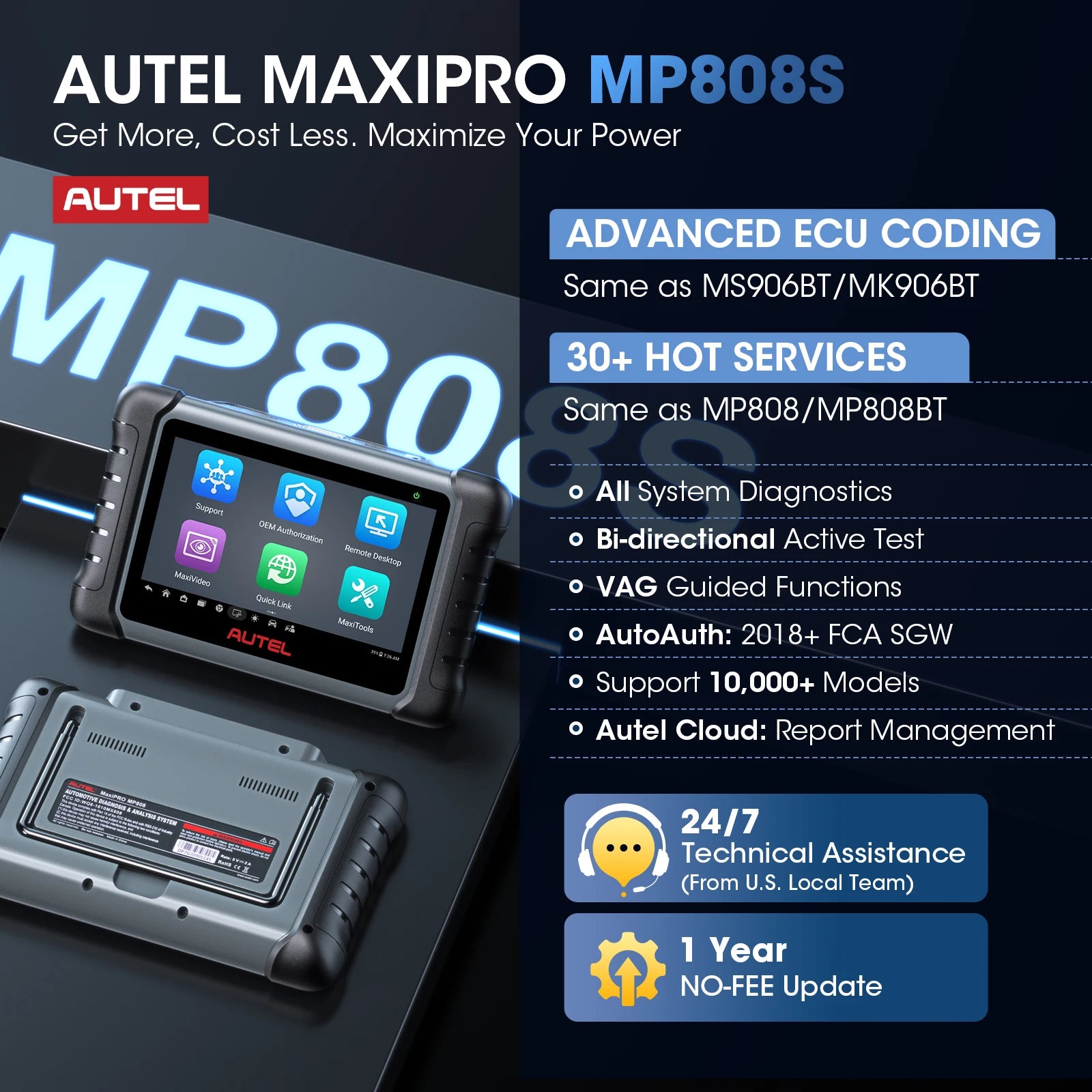 Autel Bidirectional Diagnostic Scanner