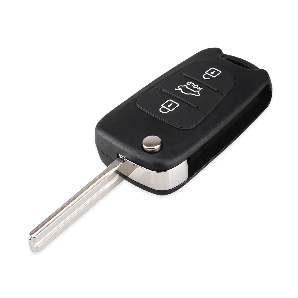 KEYYOU Flip Folding Remote Auto Car Key Shell For Kia Rio 3 Picanto Ceed Cerato Sportage K2 K3 K5 Soul For Hyundai Key Case Blackbox Automotive Diagnostics