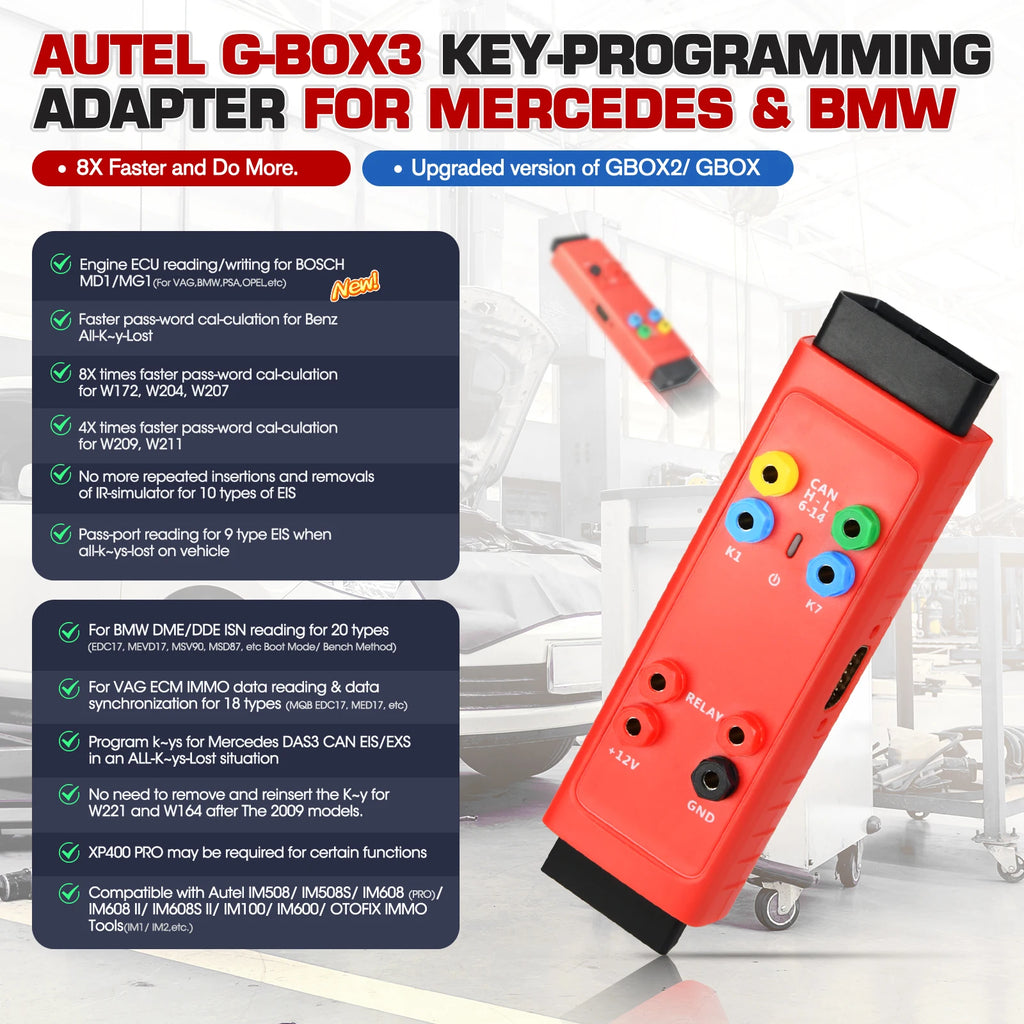 Autel Key Programmer and Immobilizer Tool