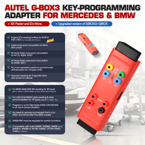 Autel MaxiIM GBOX3 Key Programmer and Immobilizer Tool